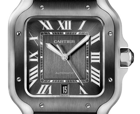 cartier grey watch